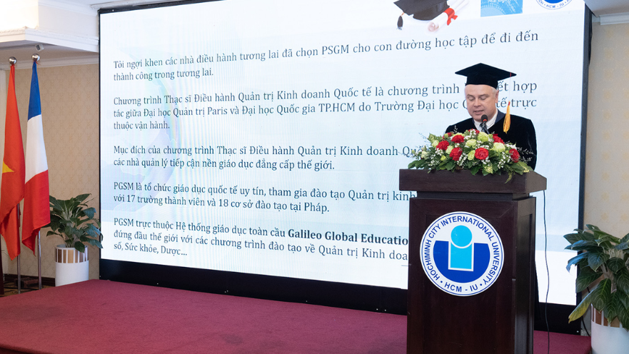 Thạc sĩ Điều hành Quản trị kinh doanh Quốc tế (chuyên ngành Quản trị chiến lược)