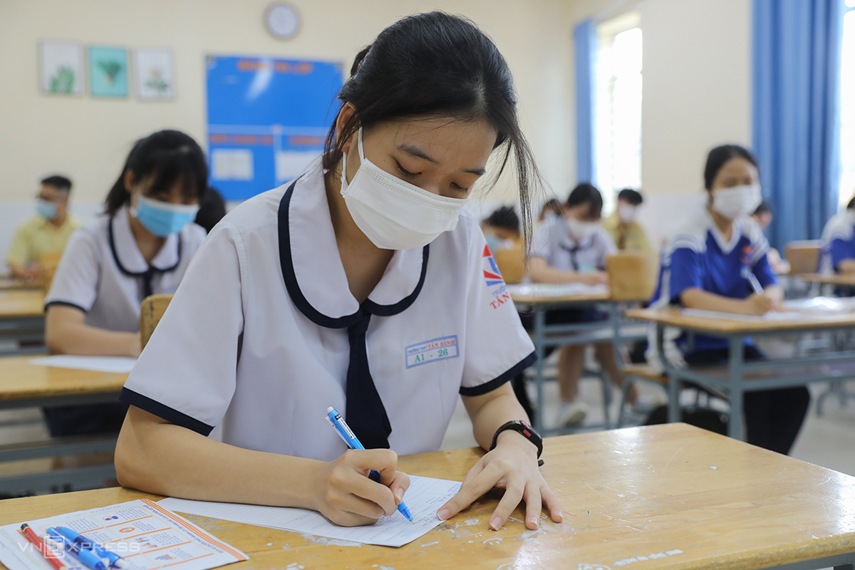 Thí sinh dự thi tốt nghiệp THPT đợt 1